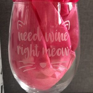 🆕 Cat Wine Glass 🍷
